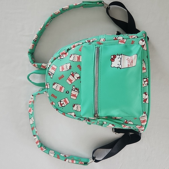 Hello Kitty X Nissin Cup Noodles Mini Allover Print Backpack | Hot Topic - Picture 5 of 16